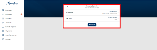 View and Download Check Information 13